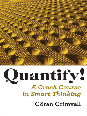 cover image of Quantify!